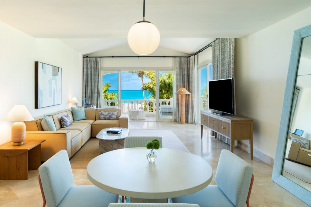 Grace Bay 1 and 2 Bedroom Living Area